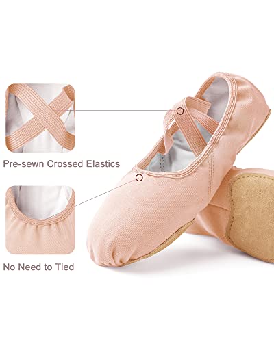 Stelle Women Ballet Shoes Highly Stretch Canvas Adult Ballet Slippers Split Sole Yoga Dance Shoe for Girls Boys3