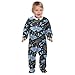Emelivor Night Sky Butterflies Black Baby Newborn One-Piece Clothes Cotton Sleepwear Outfits for Girls Boys Kids