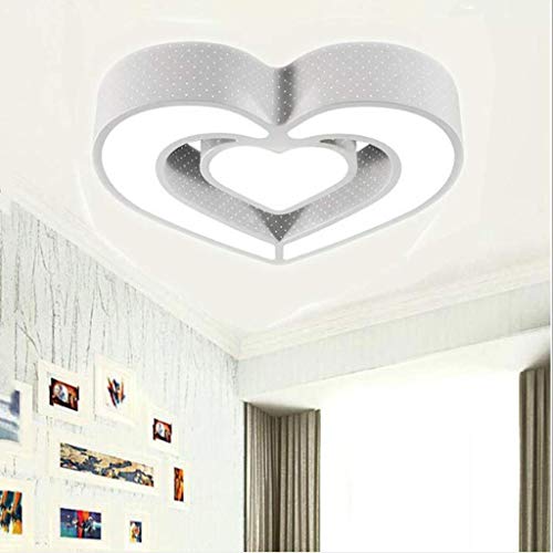 Plafonnier LED pépinière blanc 55cm dimmable avec télécommande