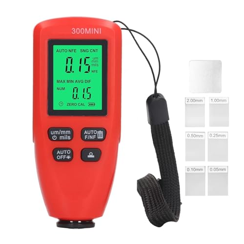 Medidor de espesor para pintura automotriz portátil miniatura 3