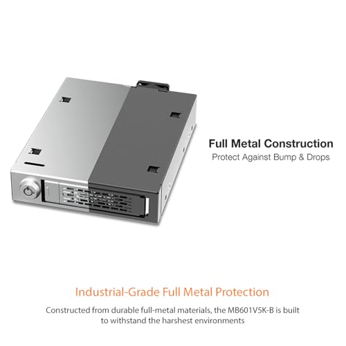 2.5" U.2/U.3 NVMe SSD PCIe 5.0 Mobile Rack Enclosure miniatura 5