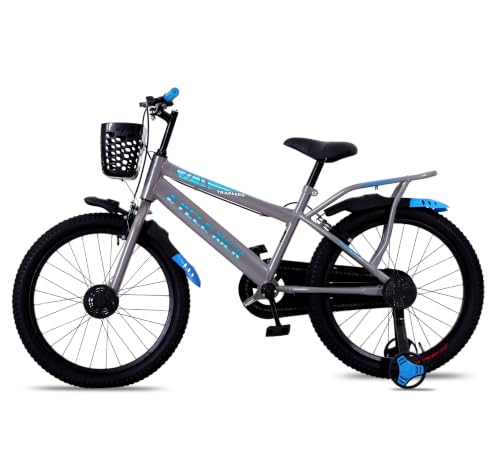 Image of Trapperr 20T 20 inch Kids Cycle with Side Wheels | Ideal for 6 to 9 Years Boys & Girls Kids Bike | 12.5 Inches Frame