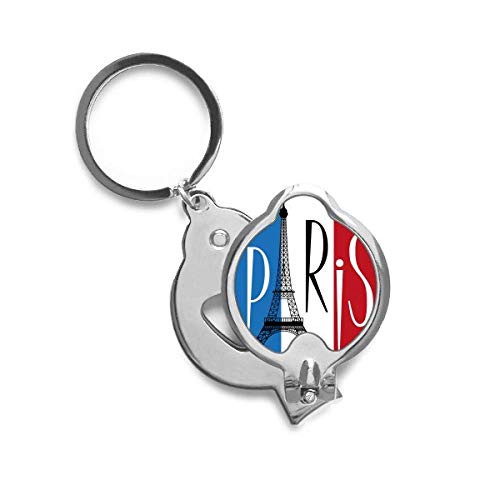 Coupe-ongles France Tour Eiffel Paris accessoire manucure trimmer acier