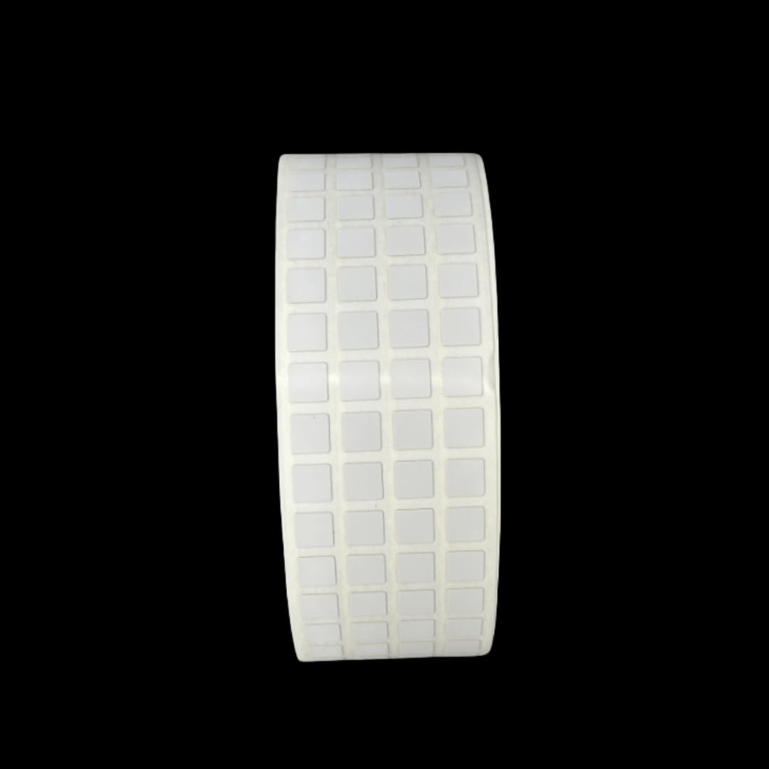 Hochtemperaturbeständiges Polyimid-Etikettenpapier for Leiterplatten | Selbstklebende Barcode-Aufkleber zur Leiterplattenidentifizierung(8 * 8mm*10000)