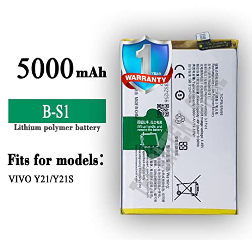 Image of Original B-S1 Battery for VIVO Y31s 5G Battery with 1 Year Warranty *** (Original Battery 011)