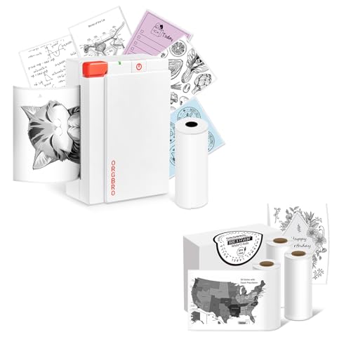 ORGBRO X3 Mini Sticker Printer