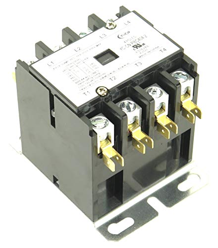 Yuco YC-CN-PBC404-2 4-Pole 40-Amp Definite Purpose Contactor 120V Coil