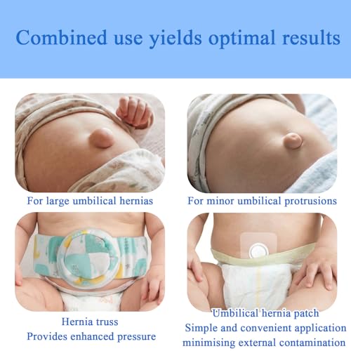 Baby Belly Button Band, Parches Impermeables para Infantes miniatura 3