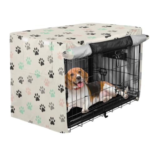 Housse de cage pour chien contre le stress avec ventilation
