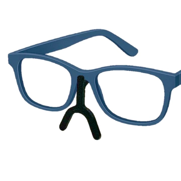 OptiCue - Snooker Glasses Alternative – Raised Nose Bridge for Clearer Shots – Fits Your Current Glasses