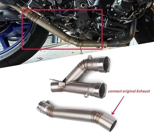 Modifier le tuyau central Yamaha R1 MT10 pour silencieux