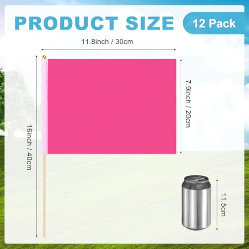 Drapeaux en bois pour sublimation : solution DIY pour fanion à main - 4