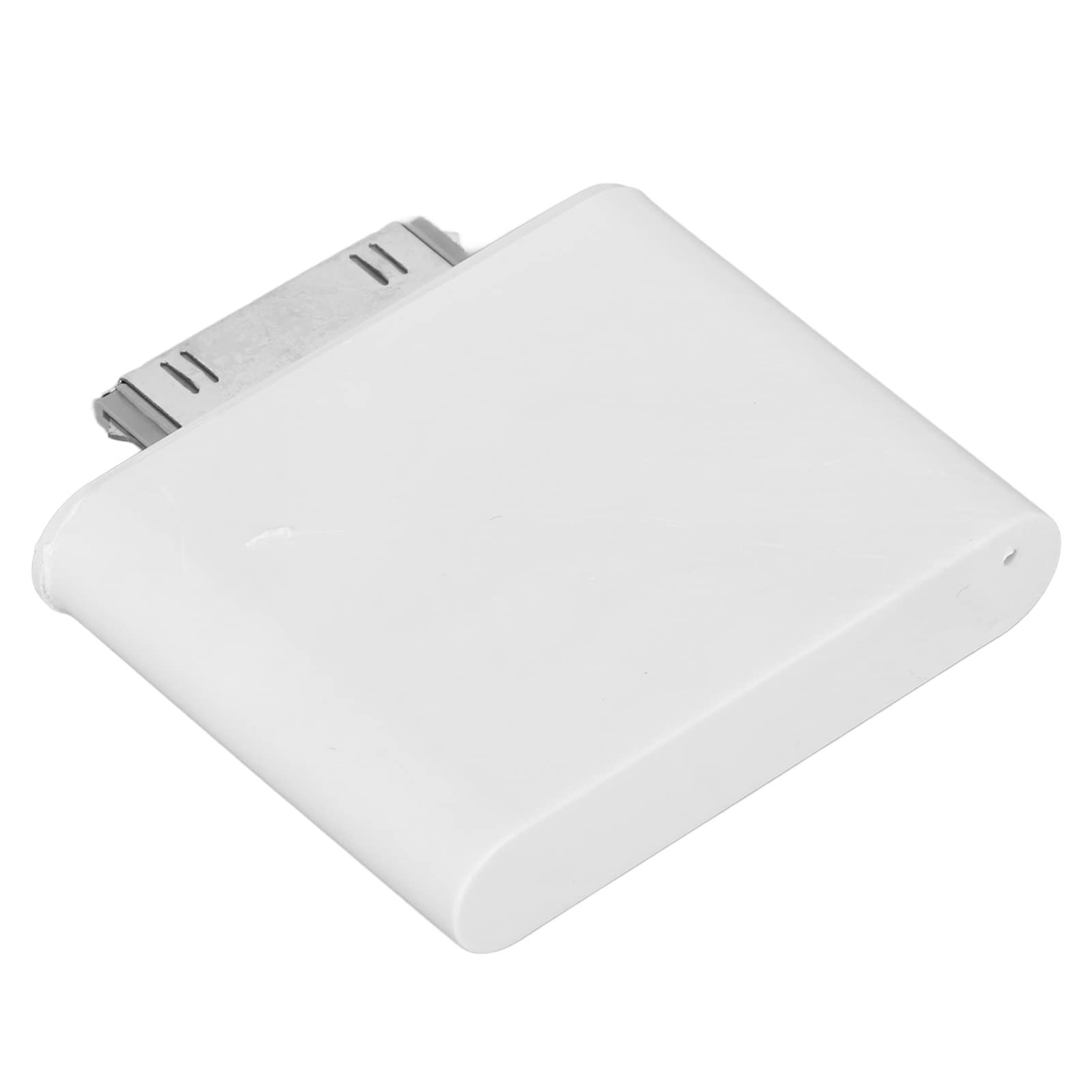 30 Pin BT Adapter Transmitter Plug and Play Sound Dongle for Home Speakers and Headphones with 10m Transmitting Distance and Applicable for Classroom and Conference (White)