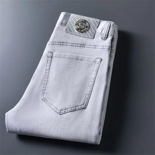 Men's Casual Loose Jeans, Breathable, Korean Fashion, Straight Trousers, Vintage Denim Pants2