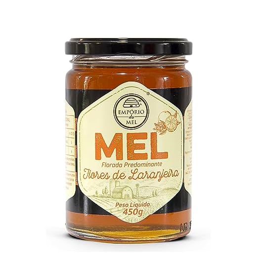 Mel Laranjeira 450g - Empório do Mel