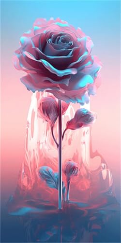 5D diamant painting adulte flower géant pour illuminer la décoration murale du salon