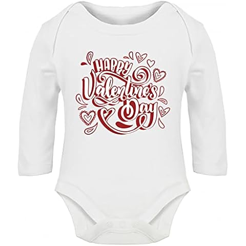 Hippowarehouse Happy Valentine's Day Baby Vest Cover