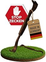 Zeckenzange für Hunde, Katze & Mensch – doppelseitig & nachhaltig, Zeckenentferner ersetzt Zeckenschlinge, Zeckenkarte und Zeckenpinzette – Zecken sicher entfernen, optimaler zeckenhaken für Kinder