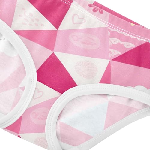 GuoChe Underwear Daily Wear Panties Comfort Underwear for Baby Girls in Sizes 2T,3T, 4T, 5T, 6Y and 8Y4