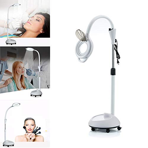 8X Lampada da Pavimento con Lente Ingrandimento a