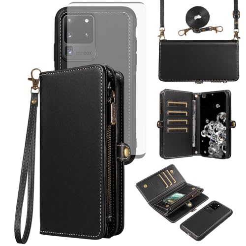 Coque Samsung S20 Ultra Originale CSYBYW008 Noir pour Éviter les Rayures et Chocs de l'Écran Arrière
