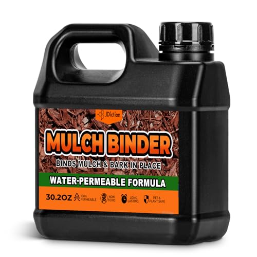 JDiction Mulch Binder for Landscaping – 32OZ Gravel Glue for