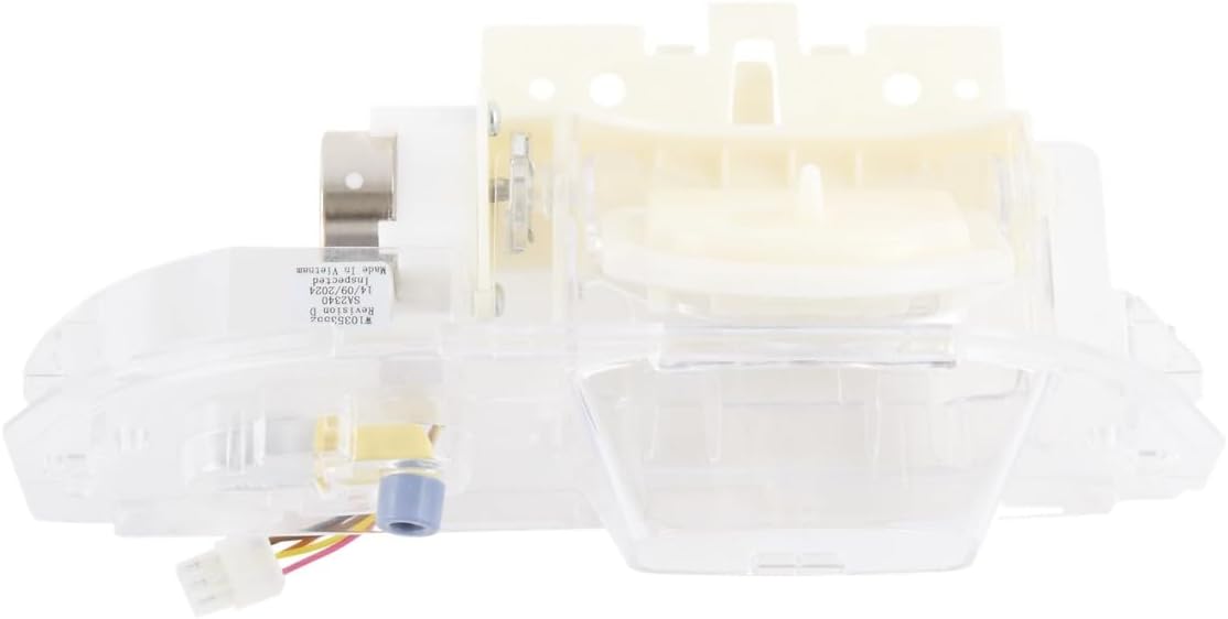 Whirlpool WPW10353552 W11445850 OEM Refrigerator Dispenser Ice Chute Door and Funnel Assembly, Multicolor