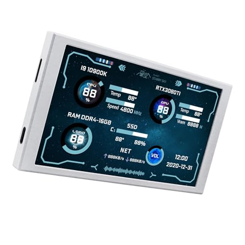 Écran d'affichage USB Full View de 5,2 pouces portable et ultra compact