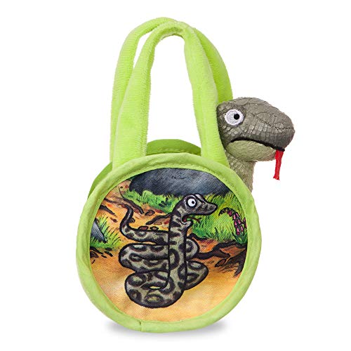 Aurora, Marchandise Officielle, 61049, Le Serpent du Gruffalo dans Un Sac de Transport, Peluche, Green