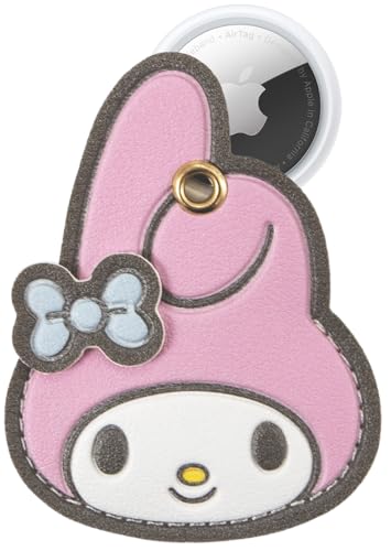 Image of Sonix x Sanrio Character Keychain Case Compatible with Apple AirTag | Protective AirTag Cover Keychain | My Melody