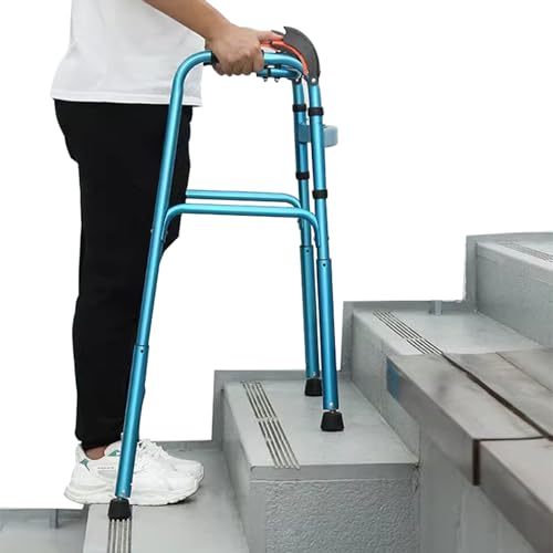 Cadre de marche pour monter les escaliers pliable et réglable en hauteur