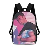 IZIWDORW Nathan Scott, Rucksack für Arbeit und Reisen, stilvoller Tagesrucksack mit PVC-Unterseite,...