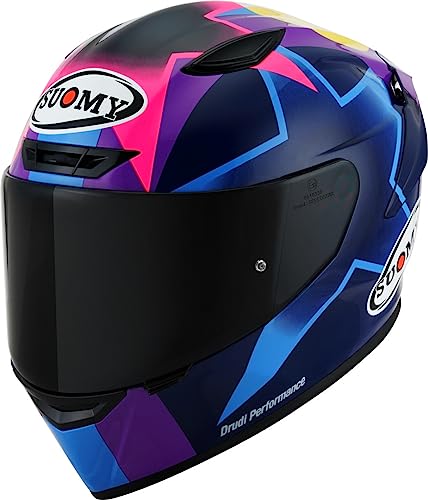 Suomy Track-1 Bastianini Replica 2023 Helmet, black/purple, XL (61/62)
