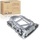 A-Premium Upper Engine Oil Pan Sump with Drain Plug Compatible with Jeep Wrangler 2012-2017, Wrangler JK 2018-2018, V6 3.6L