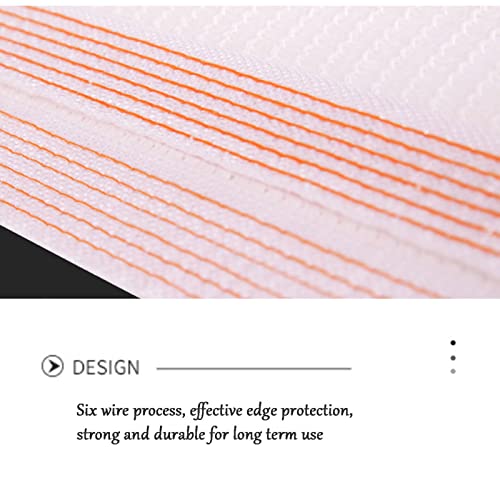 Voile d'ombrage avec œillets 2x5m filet de protection solaire blanc