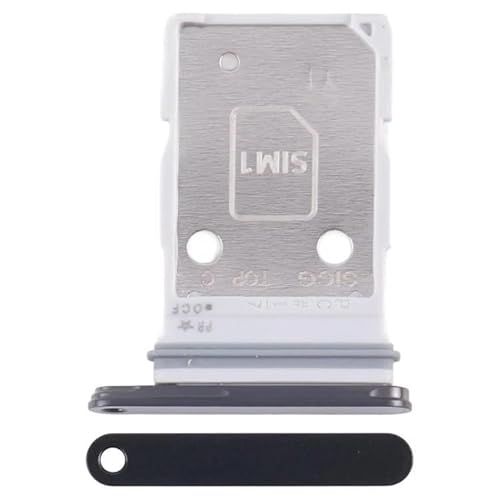 SIM Card Tray Holder Slot Replacement Compatible with Samsung Galaxy S25 Edge SM-S937 (Black)