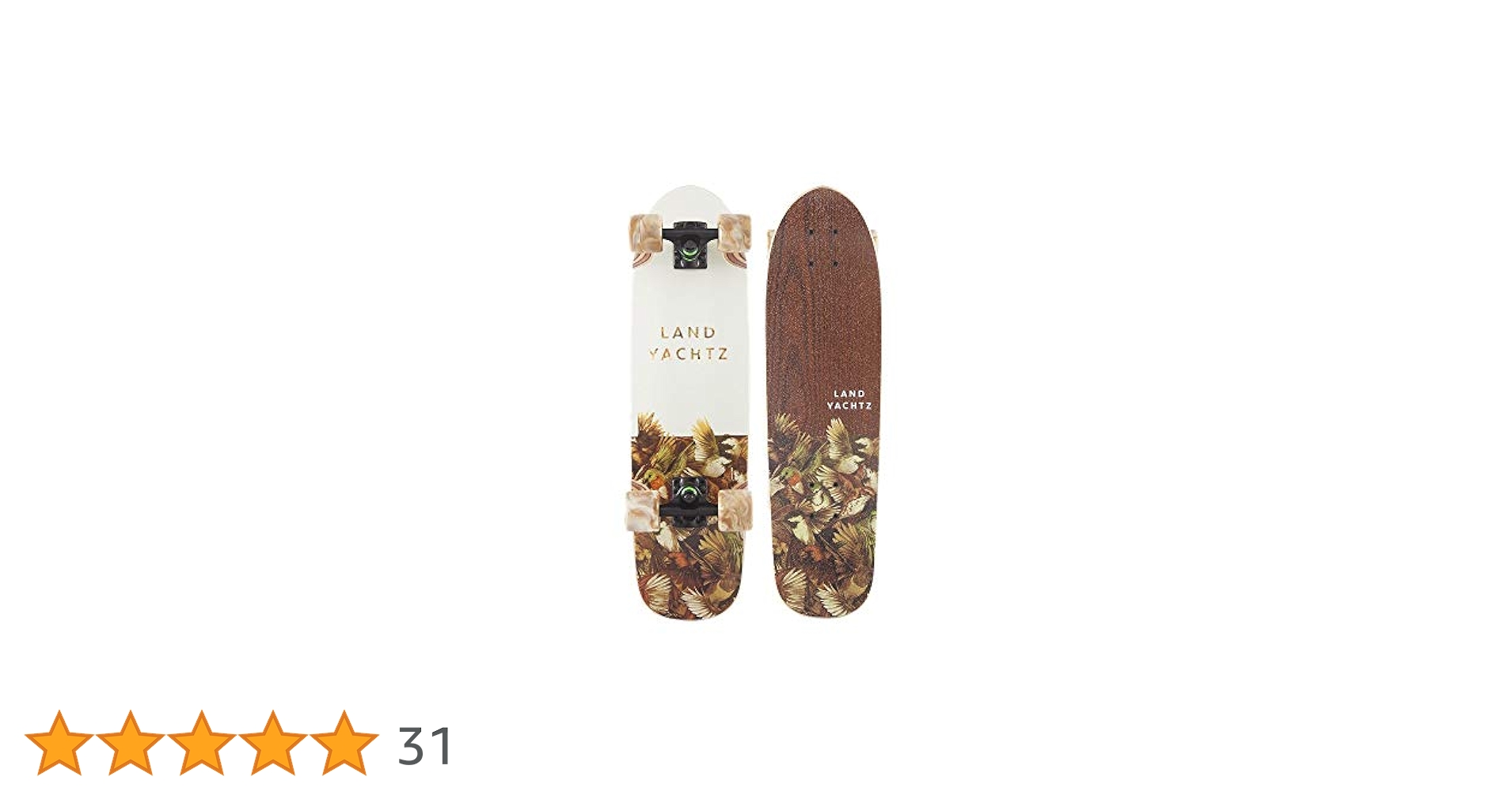 Landyachtz Cruiser Skateboard Complete Dinghy Birds 28.5