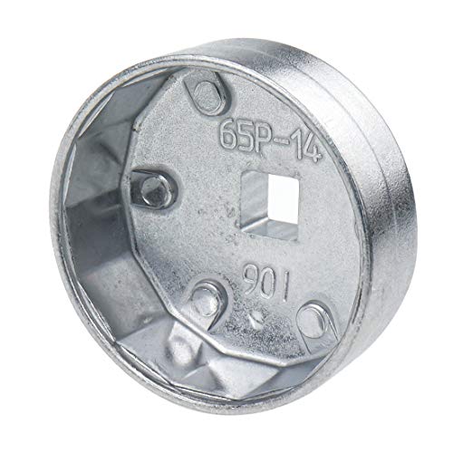 Rannb Oil Filter Cap Wrench 65Mm Inner Dia Aluminum Alloy 14 Flute #TOP2