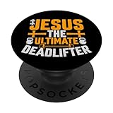 jesus the ultimate deadlifter è la divertente palestra di popsockets popgrip intercambiabile