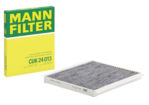 MANN-FILTER CUK 24 013 Innenraumfilter/Kabinenluftfilter - Pollenfilter mit Aktivkohle - für Pkw + Transporter