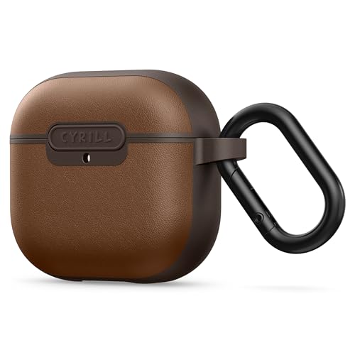 Image of Spigen Cyrill Kajuk for Airpods 4 (2024) Case Cover - Saddle Brown