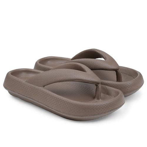Image of DOCTOR EXTRA SOFT Women's Classic Ultra Soft Flip Flops /Slippers with Cushion FootBed for Adult | Comfortable & Light Weight| Stylish & Anti-Skid| Waterproof & Everyday Use Slip-on Ladies Girls D-541