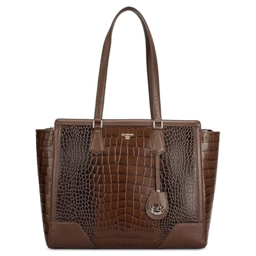 Image of Da Milano Leather Tote Bag for Women (02020OL)