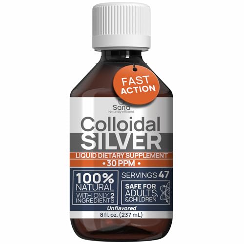 SCEGLI UN ARGENTO COLLOIDALE POTENTE | Con una concentrazione di 20 PPM maggiore, l'argento colloidale puro di nostra produzione è più potente rispetto a quelli tradizionali, offrendo un'azione veloce ed efficace.