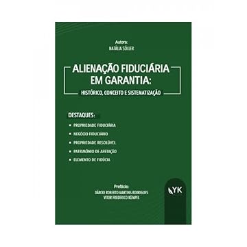 Capa do livro Alienação Fidunciária em Garantia.Histórico, Conceito e Sistematização