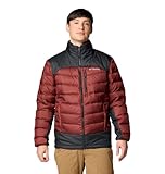Columbia Autumn Park II - Chaqueta de plumón para Hombre, Negro (Spice/Black), Small