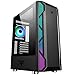 Case Itek VERTIBRA X210 - Gaming Middle Tower, 12cm ARGB fan, 2xUSB3, Side Panel Temp Glass