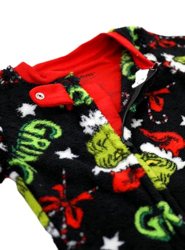 Dr. Seuss Pijama Grinch – Conjunto de pijamas de Natal para a família – Conjunto de pijama combinand