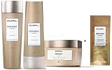 Goldwell Kerasilk Control Set - Shampoo 250ml + Conditioner 200ml + Intensive Smoothing Mask 200ml + Smoothing Fluid Sachet 7ml