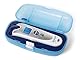 Veroval baby Infrarot-Thermometer Silber, Berührungslose und Geräuschlose Messung, Körpertemperatur, Objekttemperatur, Umgebungstemperatur, schnelle Messung, einfache Handhabung